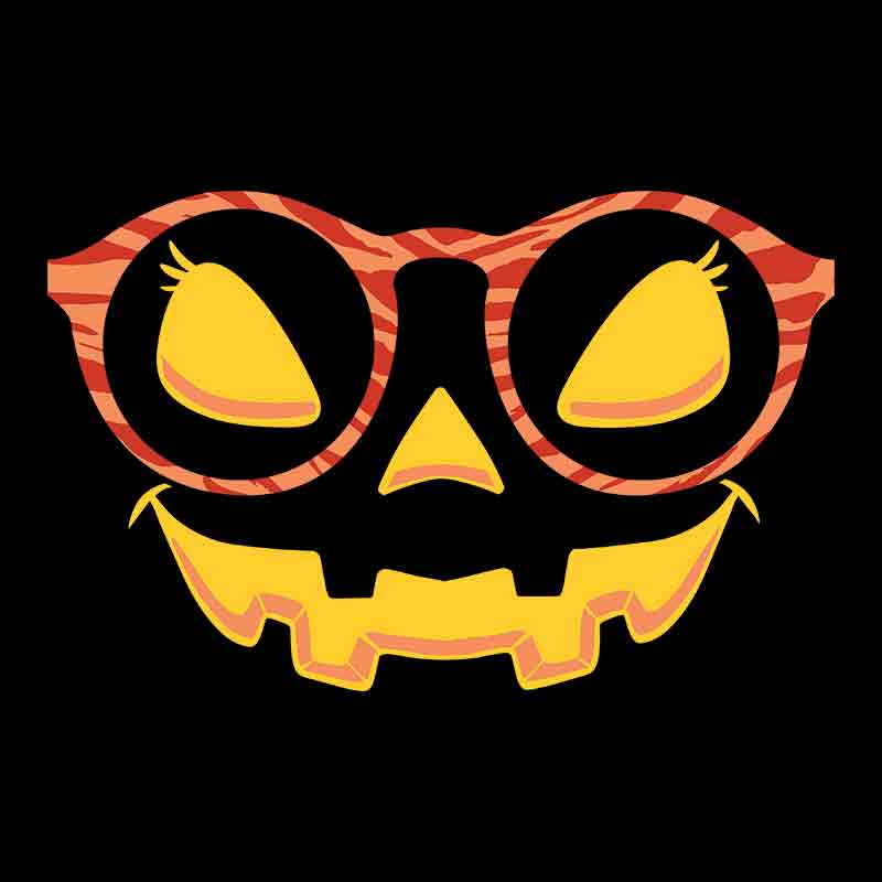 Halloween Jack O Lantern Grin (DTF Transfer)