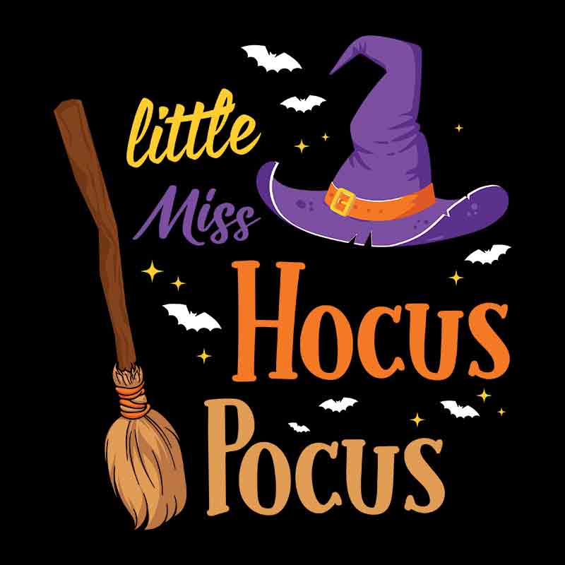 Halloween Little Miss Hocus Pocus (DTF Transfer)