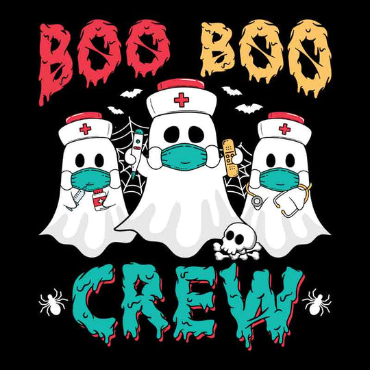 Halloween Nurses Boo Boo Crew (DTF Transfer)