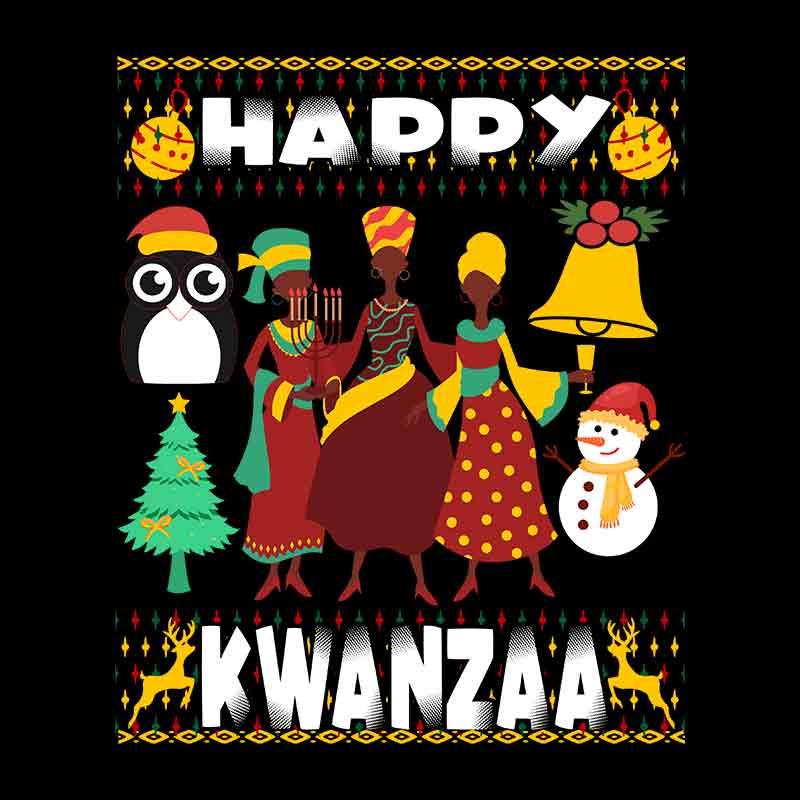 Happy Kwanzaa (DTF Transfer)