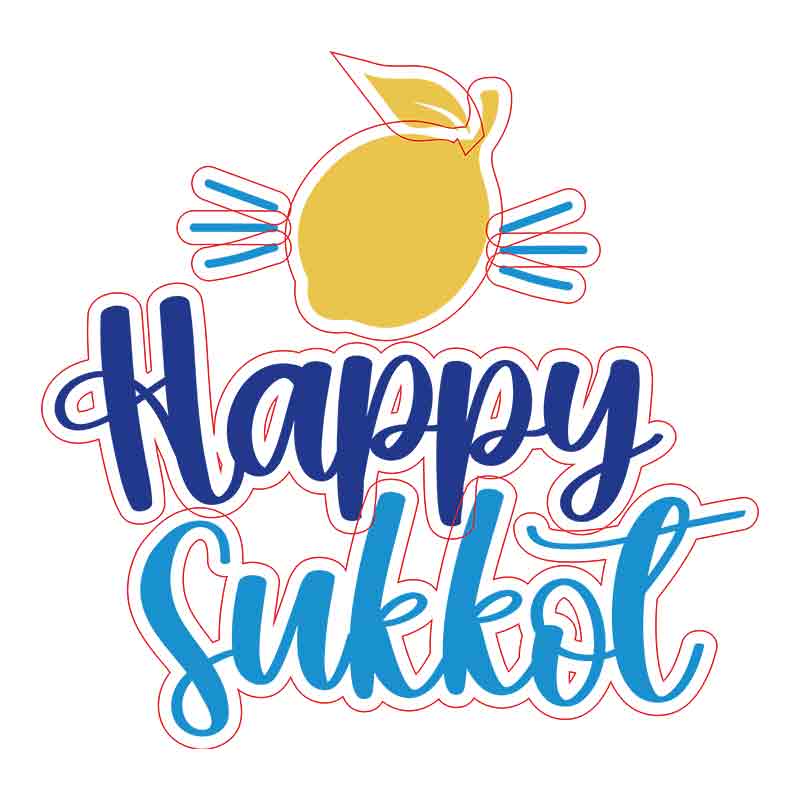 Happy Sukkot (DTF Transfer)