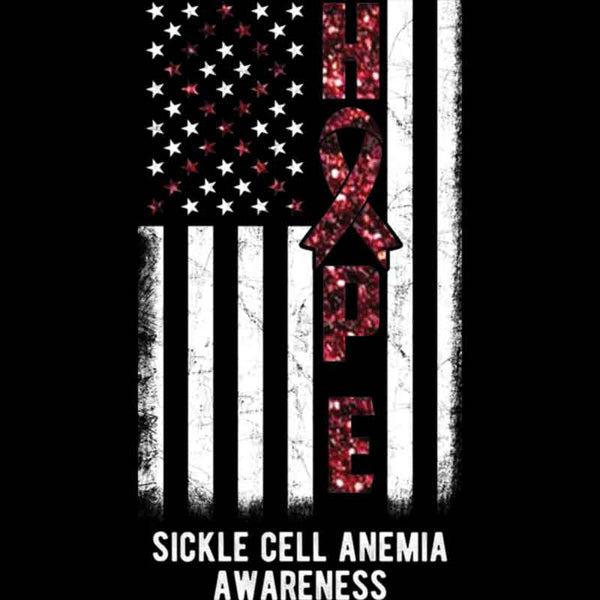 Hope Flag Sickle Cell Anemia Awareness (DTF Transfer)