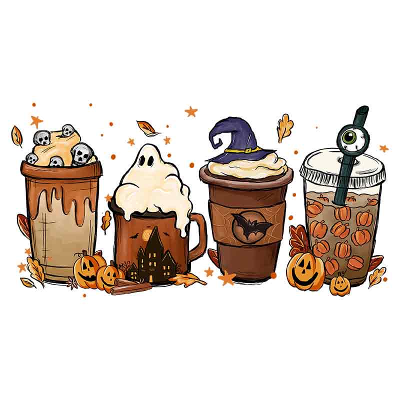 Hot Cocoa Halloween (DTF Transfer)