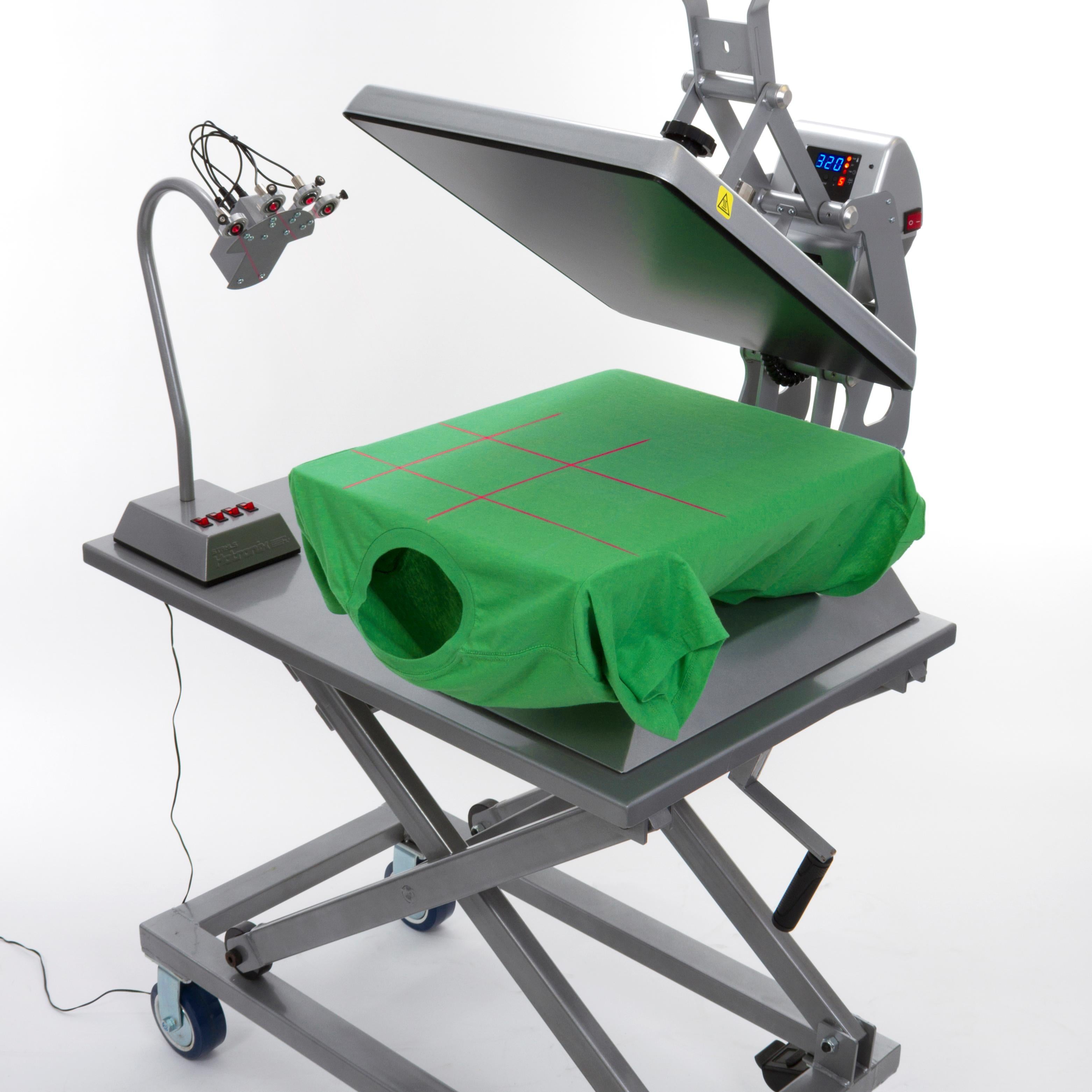 Heat Press Laser Alignment System