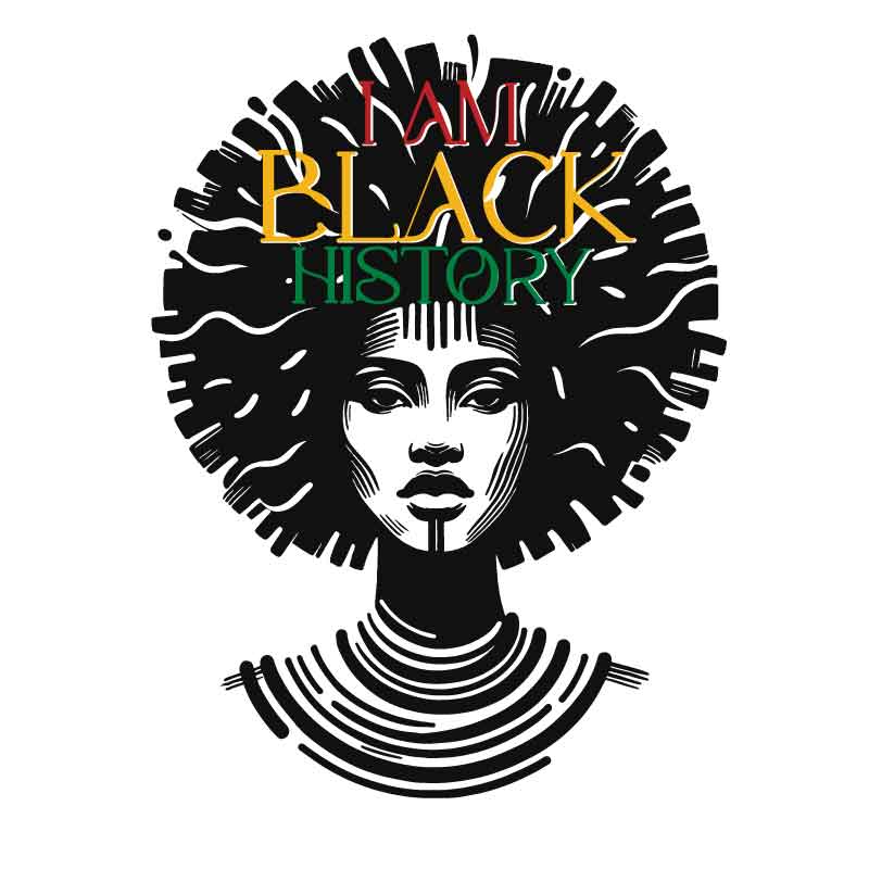 I Am Black History SVG