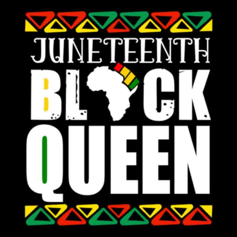 Juneteenth Black Queen Fist (DTF Transfer)