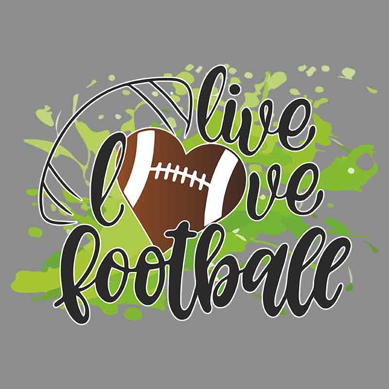 Live Love Football #1 (DTF Transfer)
