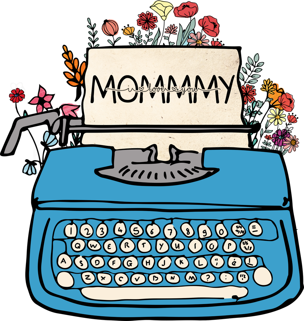 Mommy Typewriter (DTF Transfer)