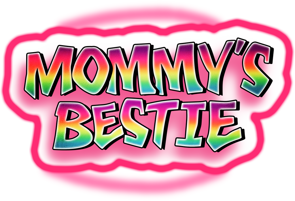 Mommys Bestie Airbrush Graffiti (DTF Transfer)