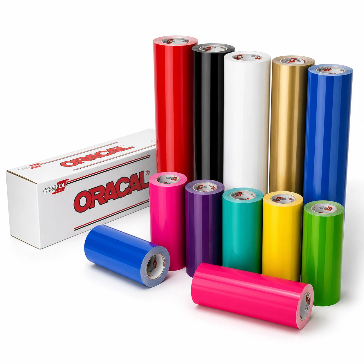 Oracal 651 Permanent Adhesive Vinyl - 12" & 24" Widths