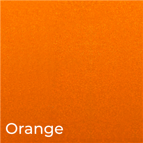 Orange Reflective Heat Transfer Vinyl (HTV)