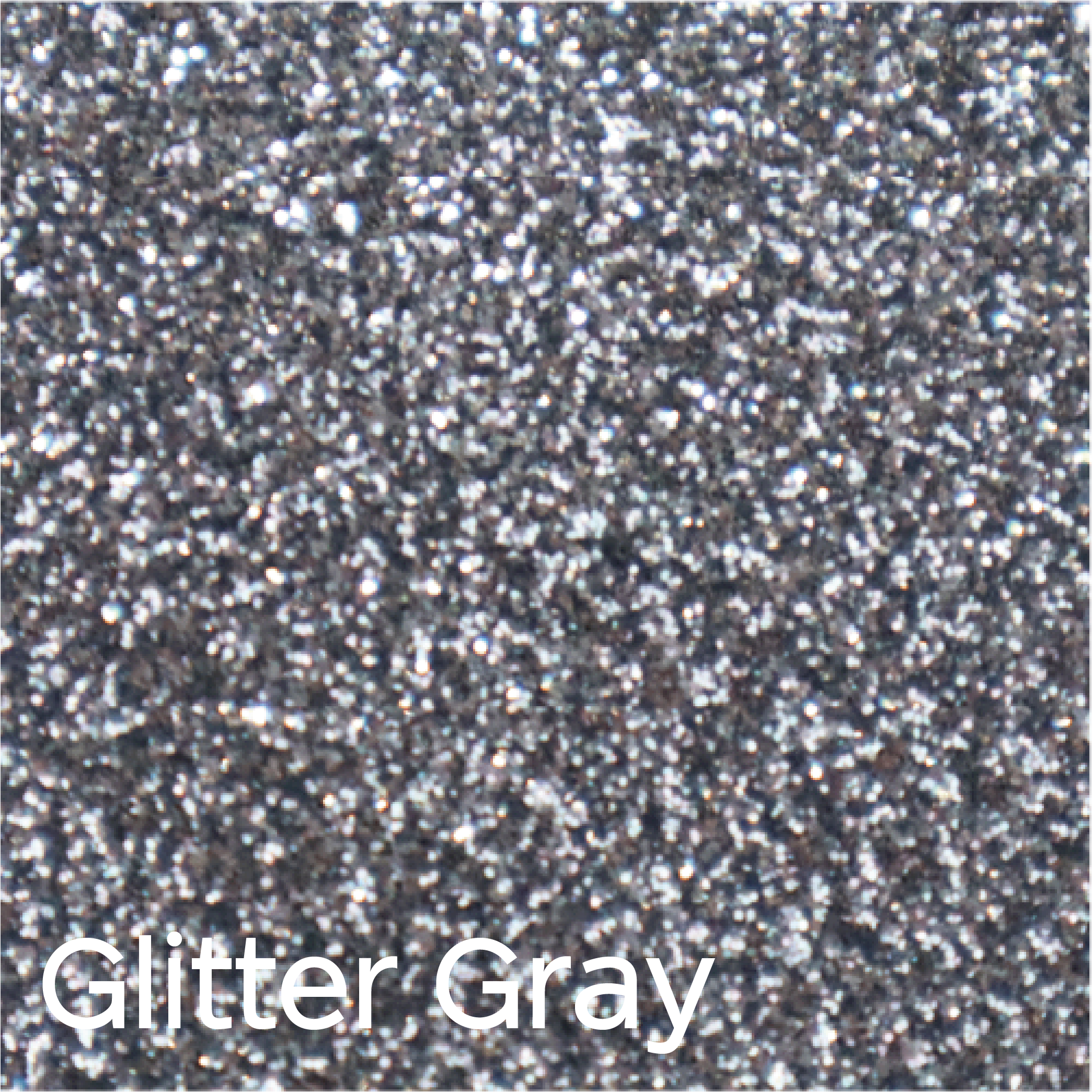Gray Glitter PARART 3D Puff Heat Transfer Vinyl (HTV)