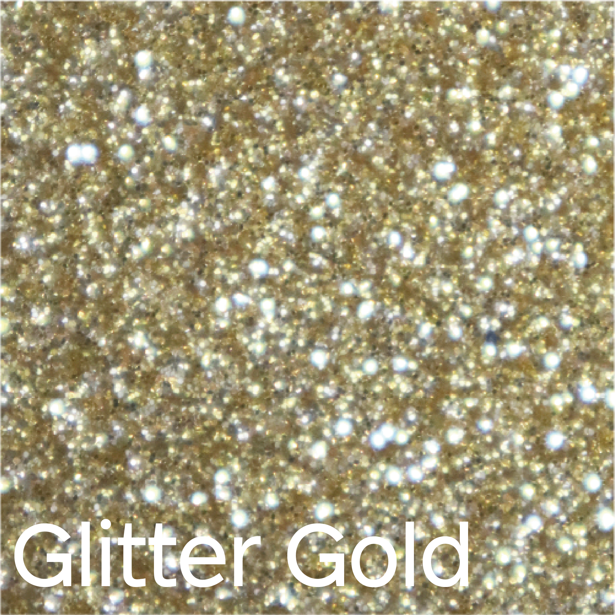 Gold Glitter PARART 3D Puff Heat Transfer Vinyl (HTV)