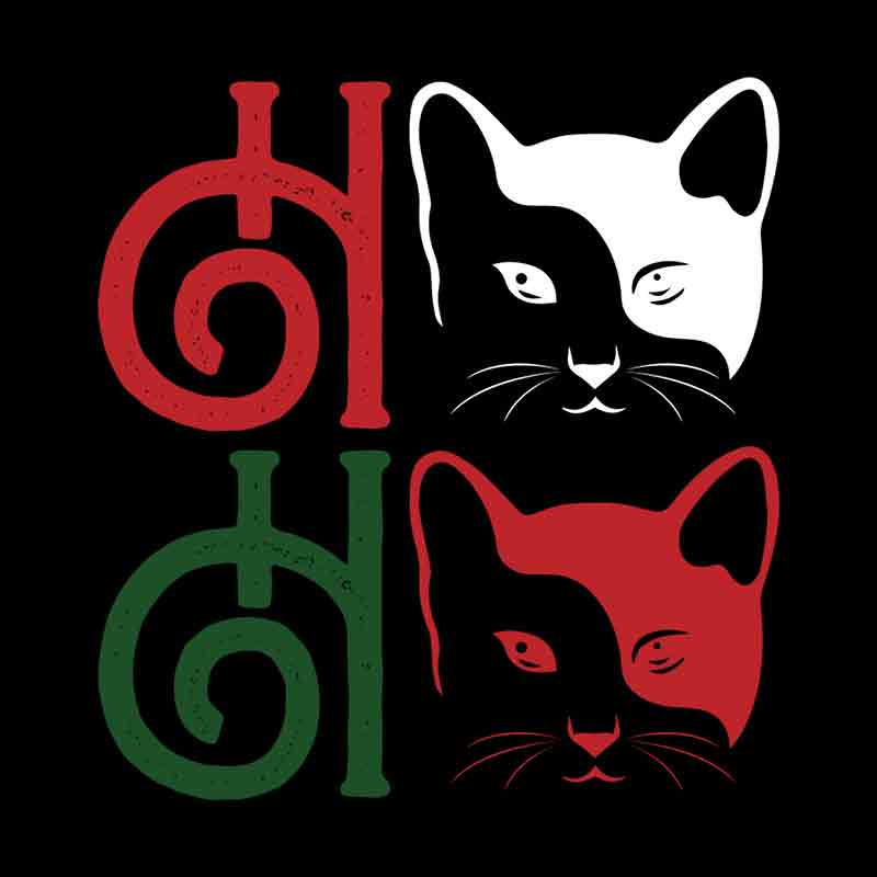 Pets - Ho Ho Kitty (DTF Transfer)