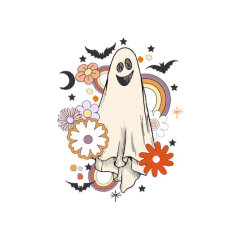 Retro Ghost  (DTF Transfer)