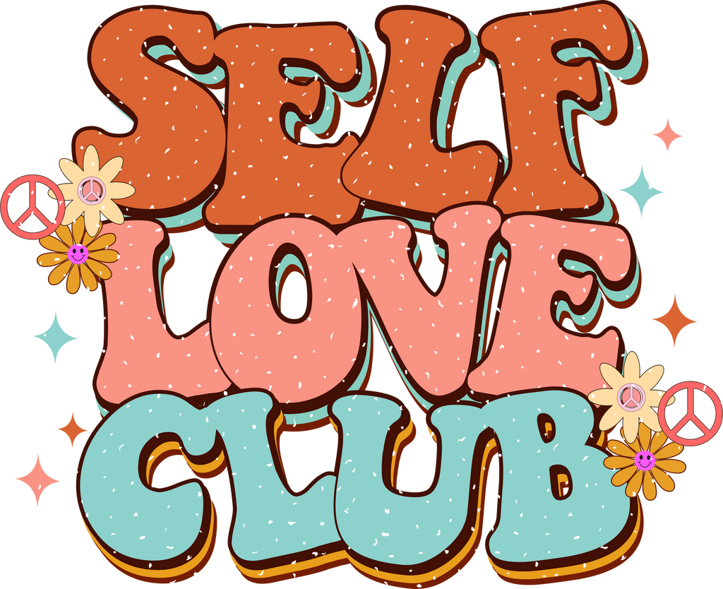 Retro Self Love Club (DTF Transfer)