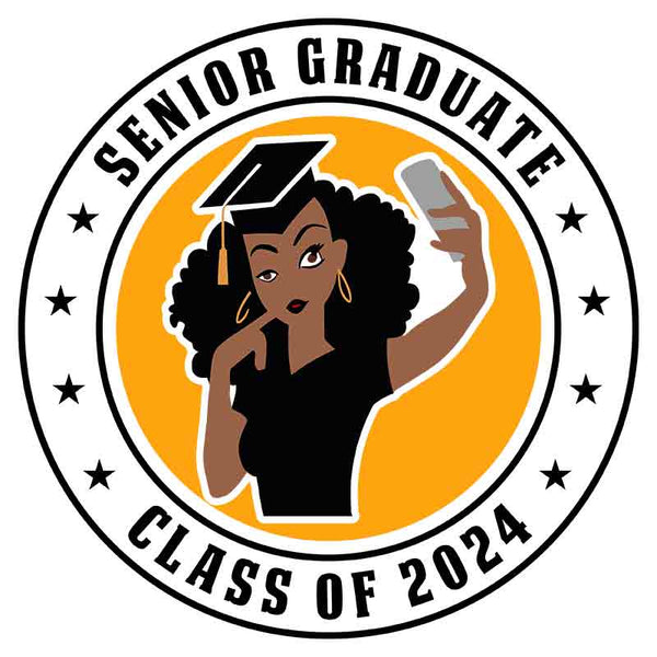 Senior Graduate Class Of 2024 2 Dtf Transfer 3000