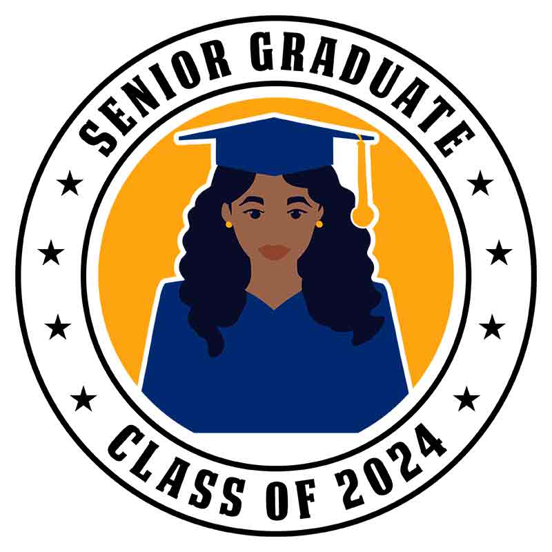 Senior Graduate Class of 2024 #3 (DTF Transfer)