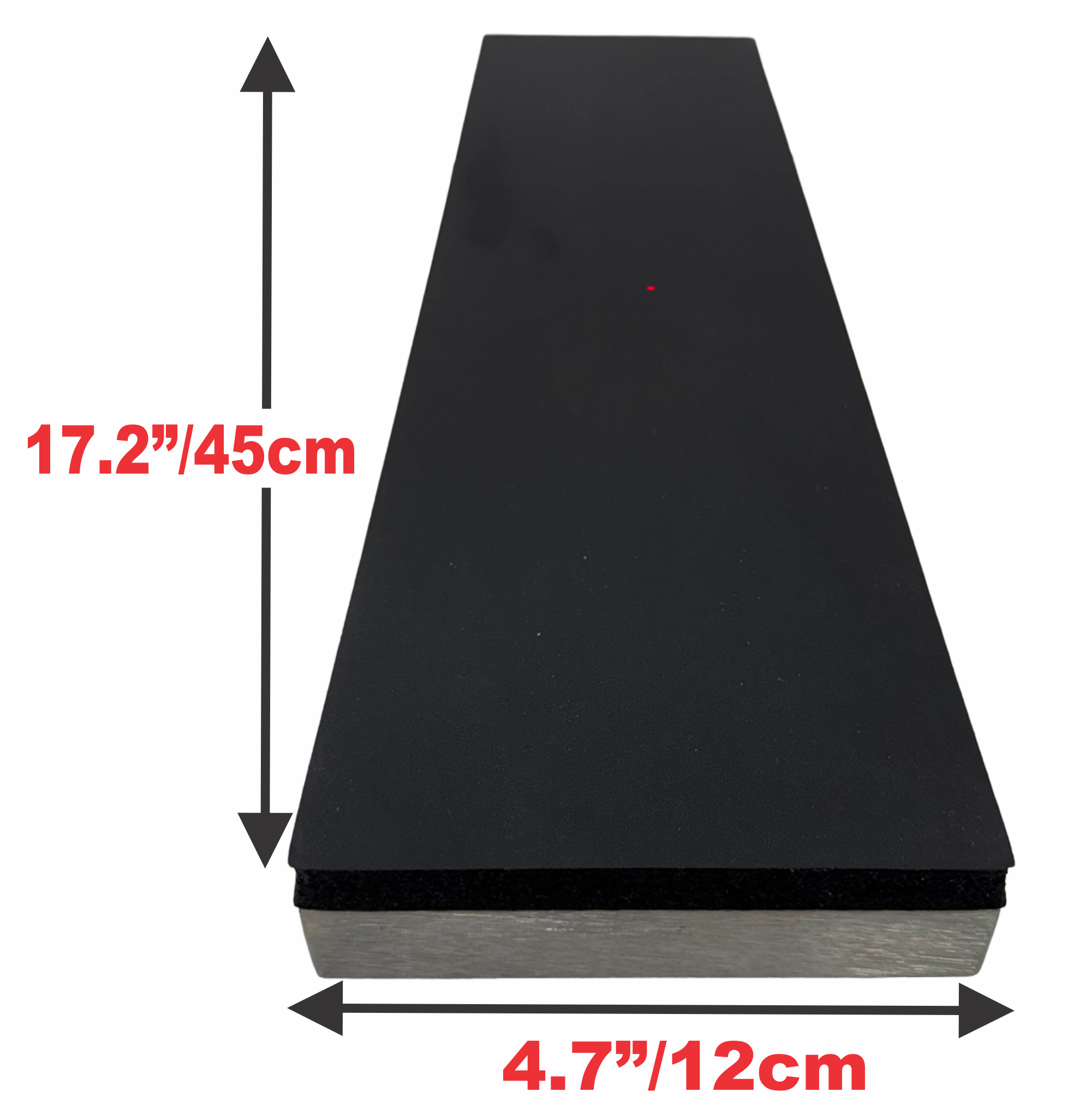 Hülsenplatte 12 cm x 45 cm ( 4,7" x 17,2")
