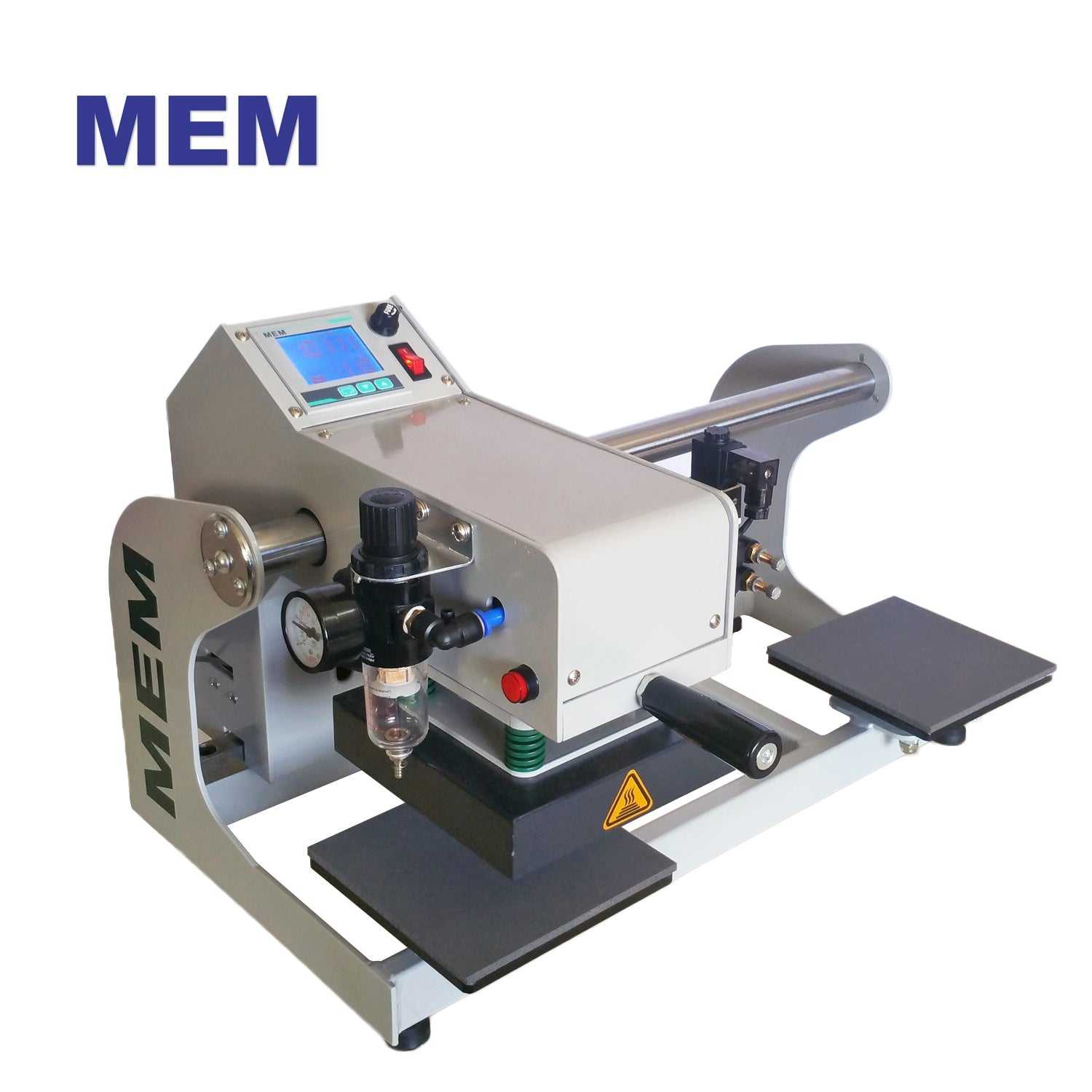 TQ-1515 6" x 6" and 4" x 4" Pneumatic Double Station Heat Press Machine