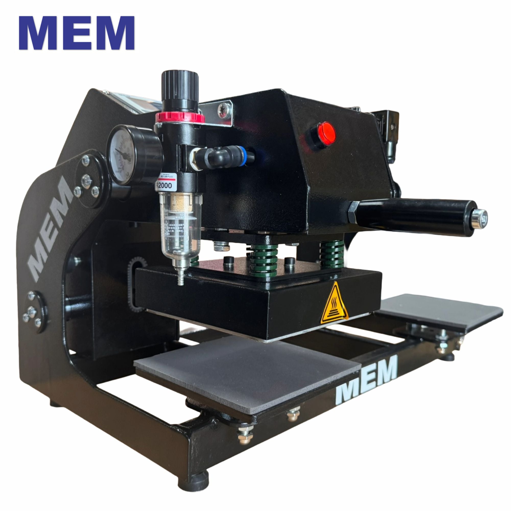 TQ-1515 6" x 6" and 4" x 4" Pneumatic Double Station Heat Press Machine