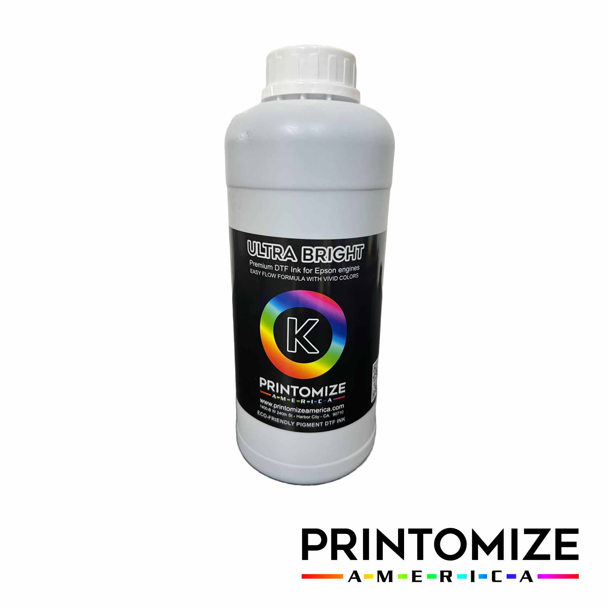 Ultra Bright DTF Ink 1 Liter CMYK