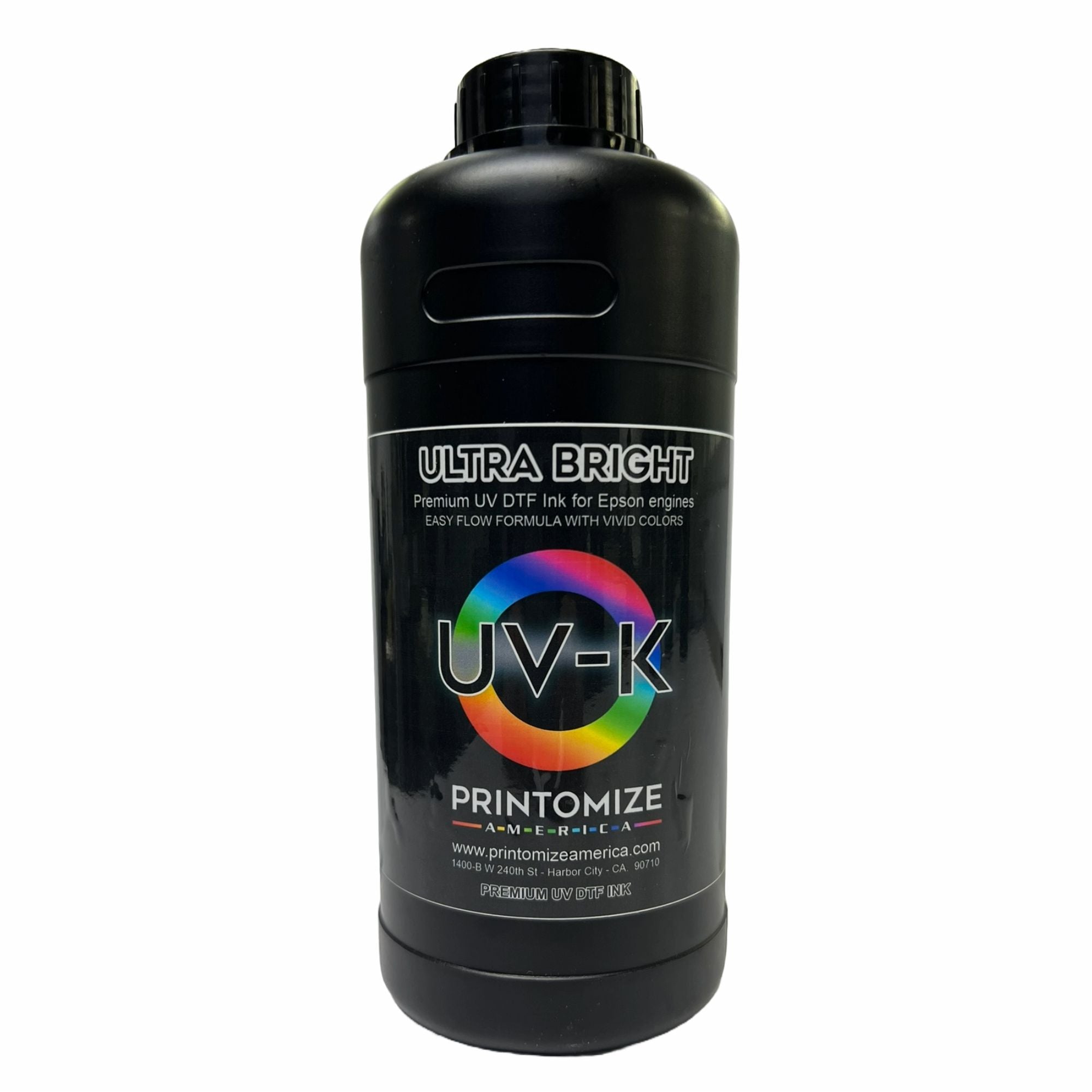 Ultra Bright UV DTF Ink 1 Liter CMYK