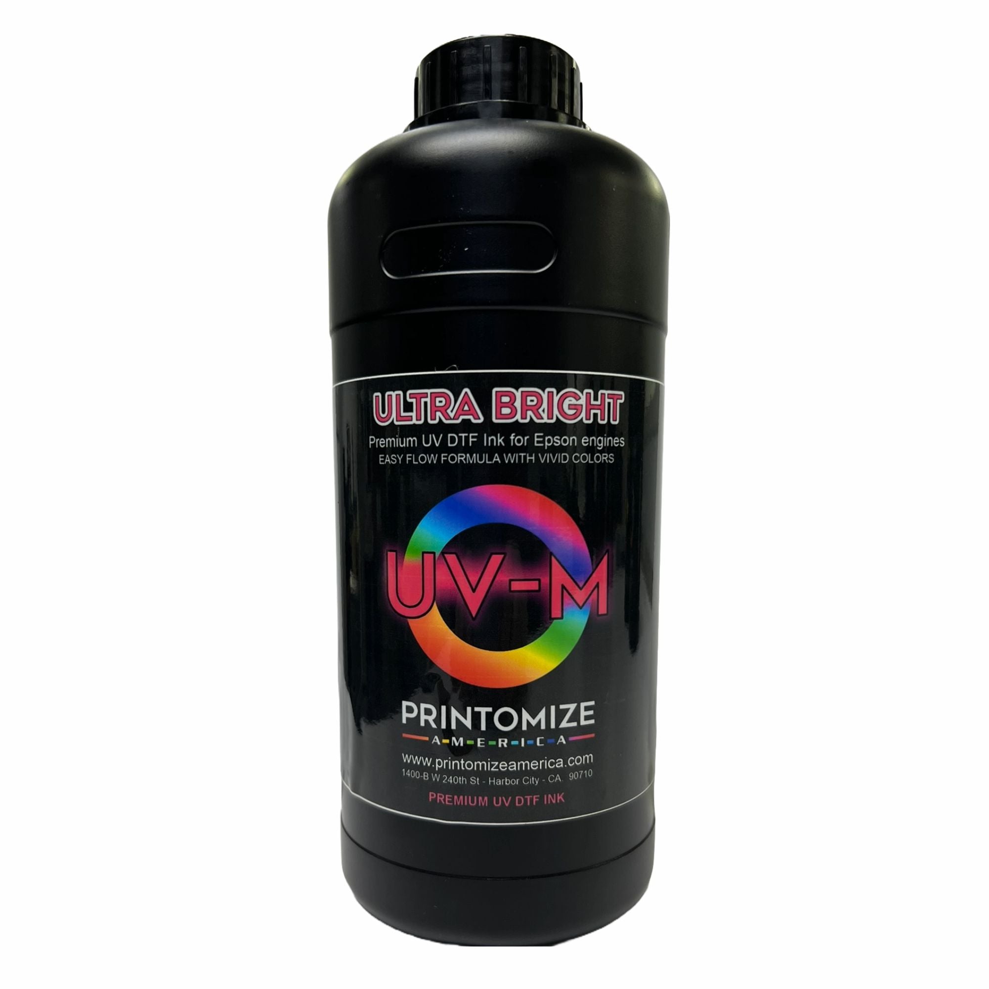 Ultra Bright UV DTF Ink 1 Liter CMYK