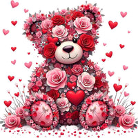 Valentines Day Teddy Bear (DTF Transfer)