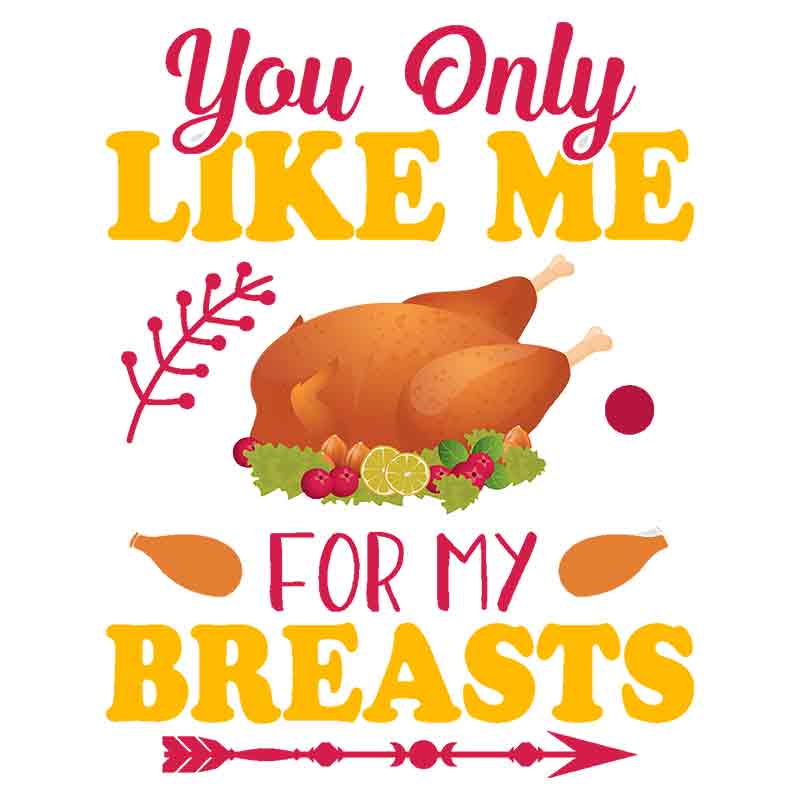 You Only Like Me For My Breasts (DTF Transfer)