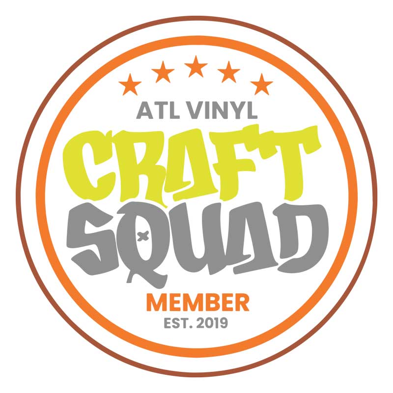 Atlanta Vinyl Craft Squad Member SVG