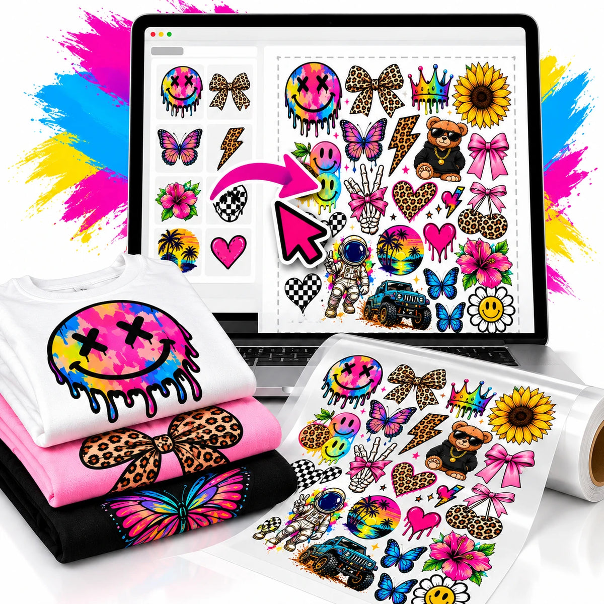Custom DTF Gang Sheet ONLINE BUILDER