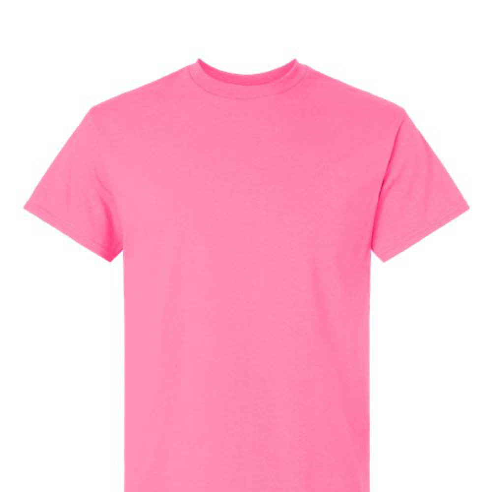 Gildan Adult Unisex 6.0 oz 100% Cotton Short Sleeve T-Shirt