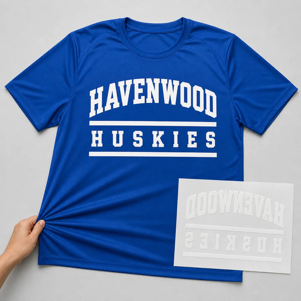 Performance Formula screen print transfer