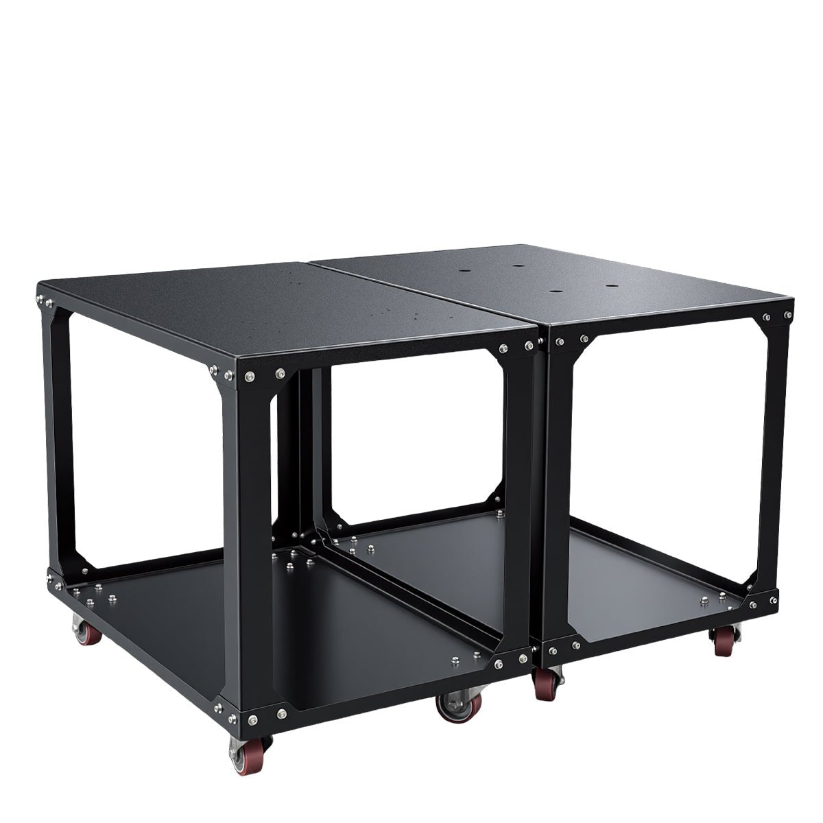 Microtec Double Stand with Wheels
