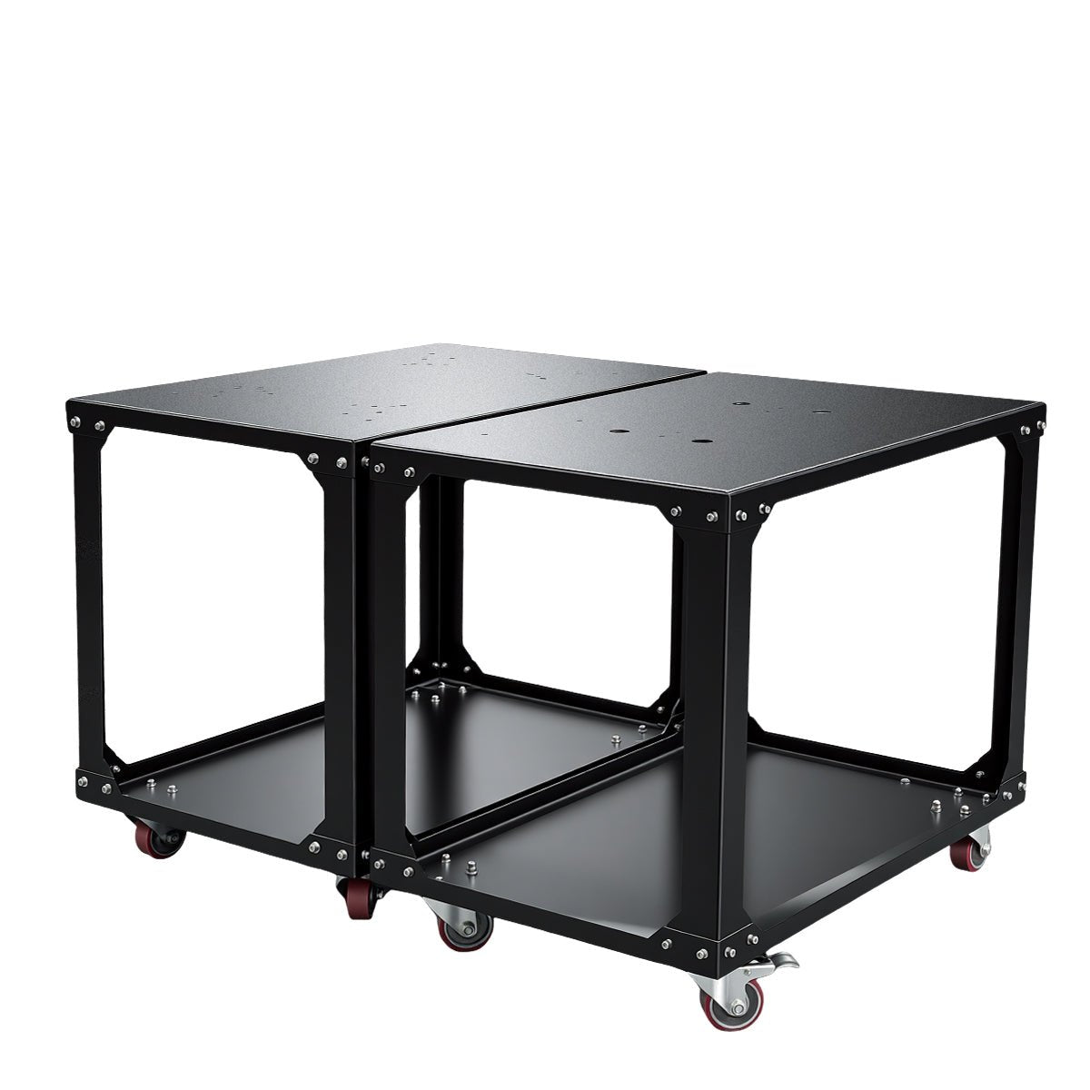 Microtec Double Stand with Wheels