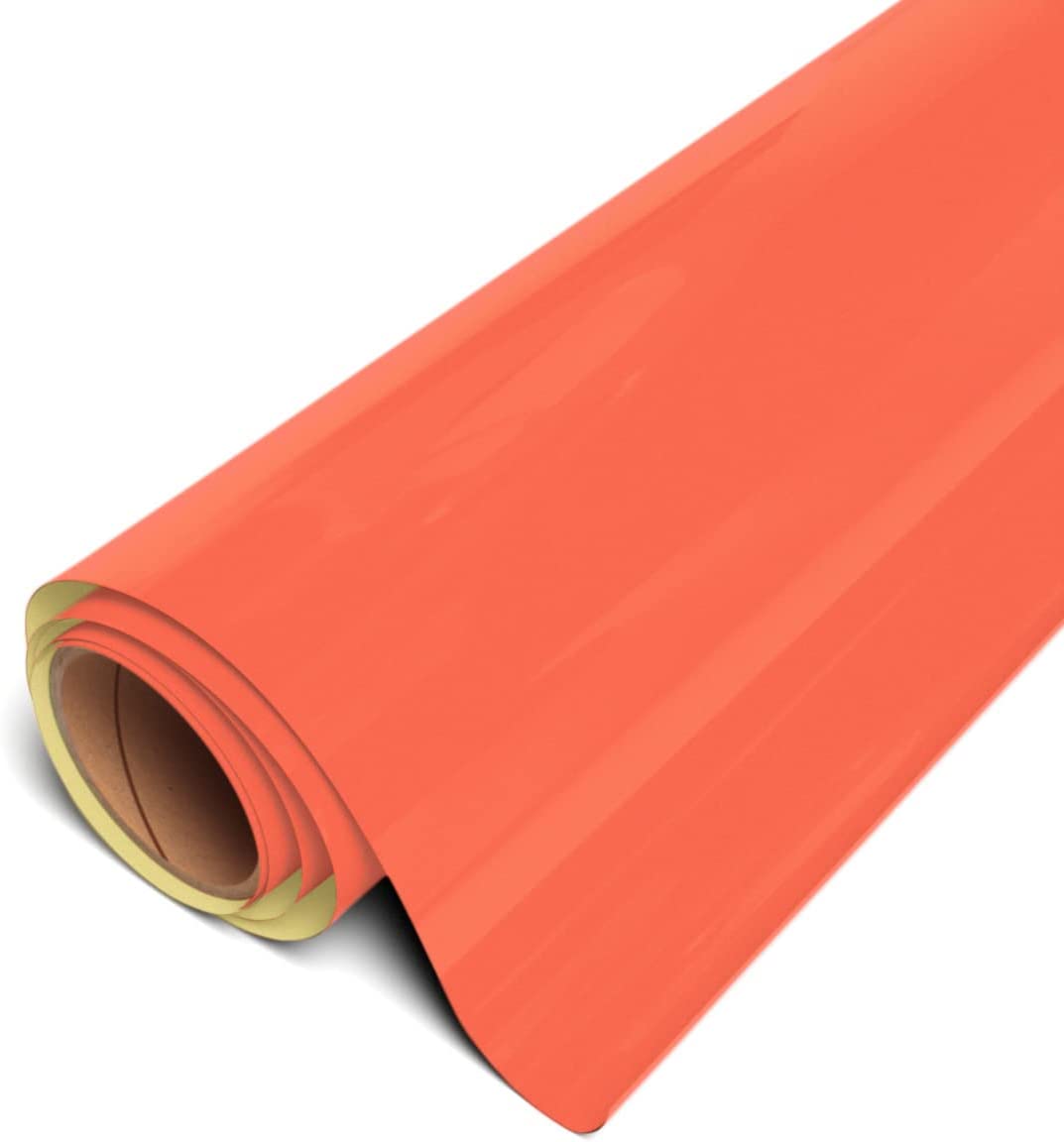 Neon Orange Siser Easy Puff Heat Transfer Vinyl