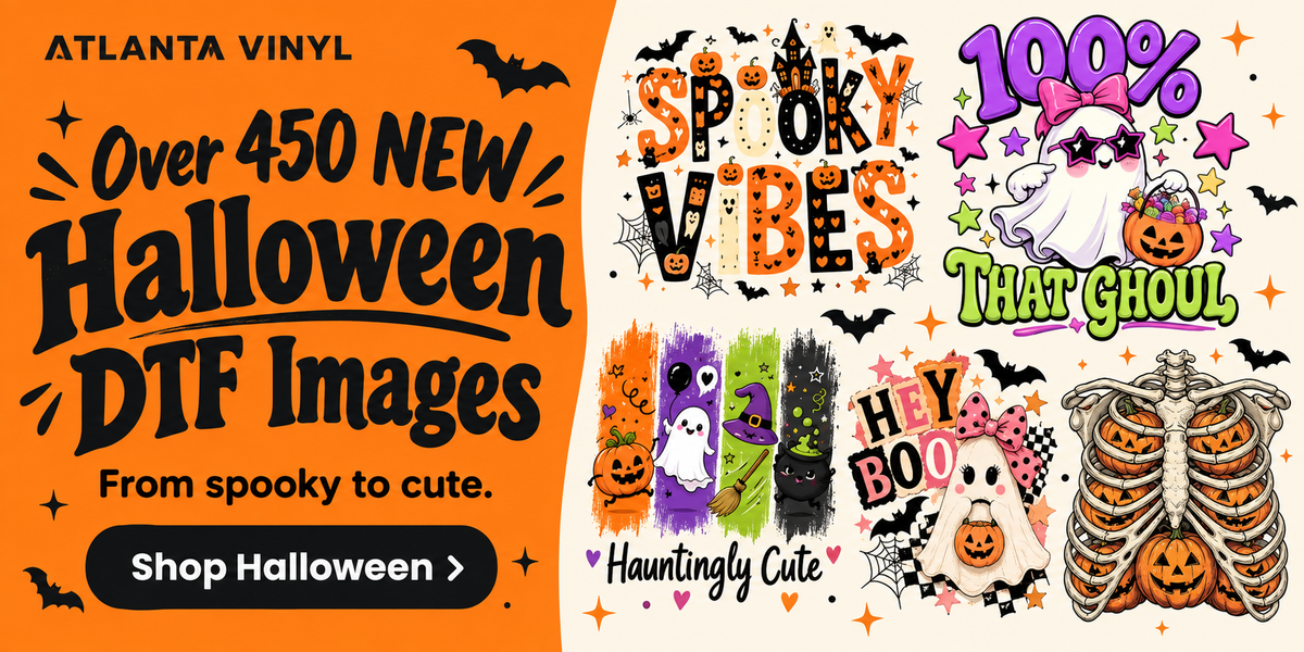 Over 450 New Halloween DTF Images