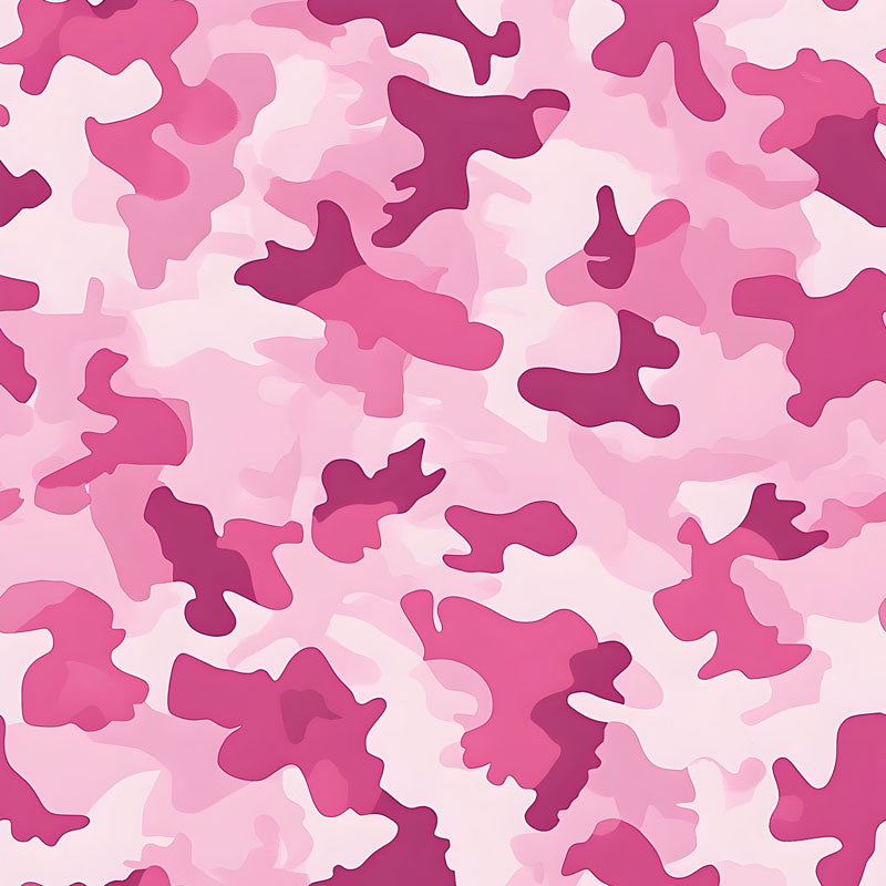 Pink Camo Patterned Adhesive Vinyl