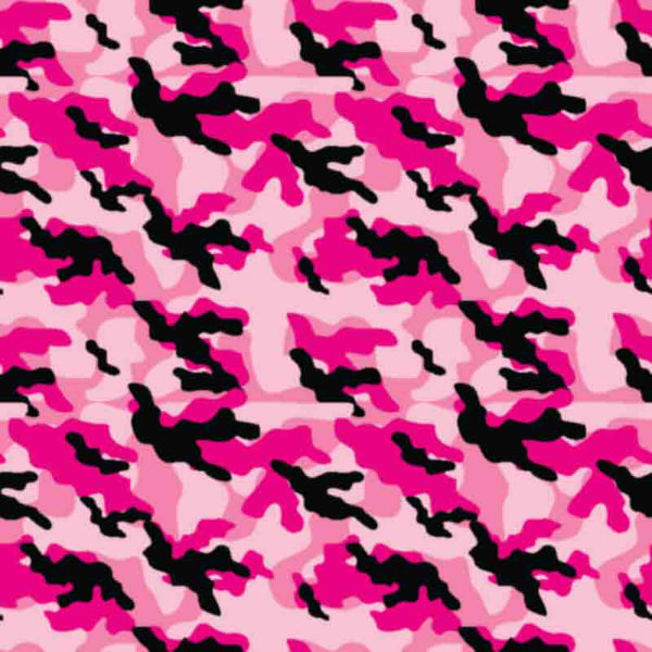 Pink Camo Heat Transfer Vinyl (HTV)