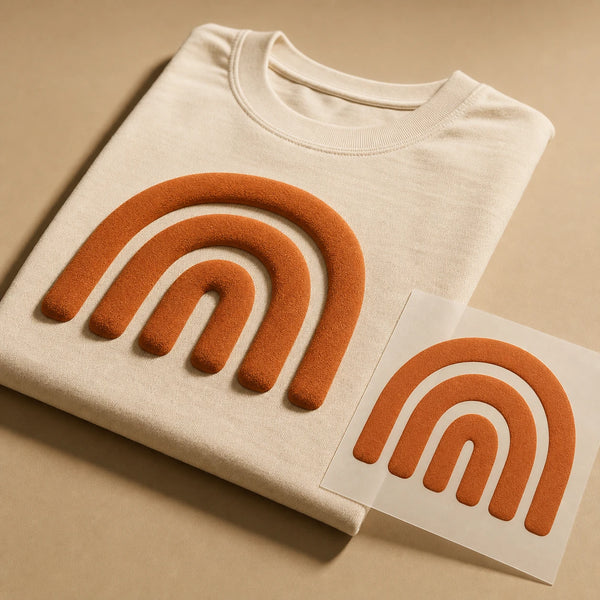 Puff Formula screen print transfer