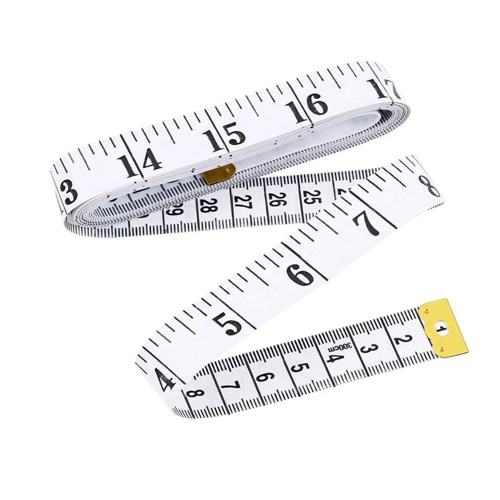 Soft Vinyl Measuring Tape – 60” / 150cm Flexible Double-Sided Ruler