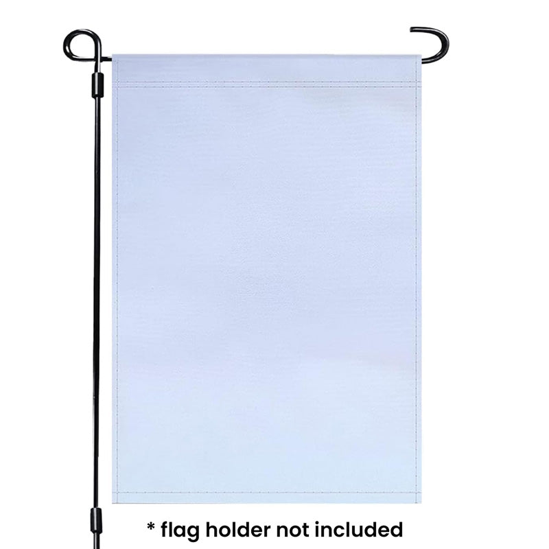 12x18 Sublimation Blank Garden Flags - Double-Sided 3-Layer Polyester