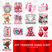 Delonda's Valentine's Gang Sheet (13 transfers) (22