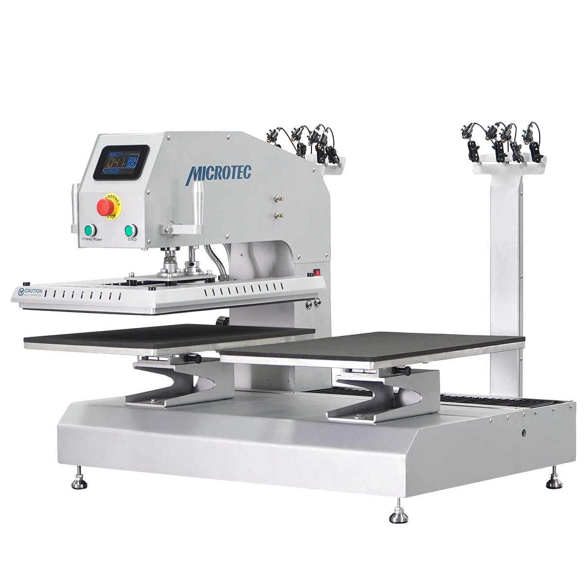 TITAN 16” x 20” Auto / Semi-Auto Dual Station Pneumatic Heat Press with Laser Alignment