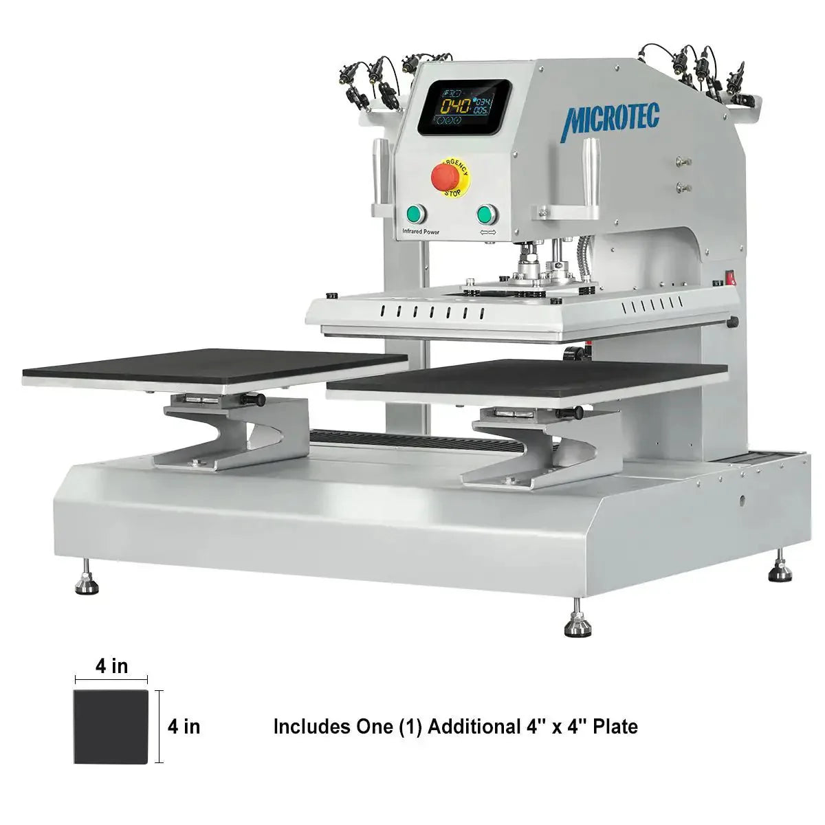 TITAN 16” x 20” Auto / Semi-Auto Dual Station Pneumatic Heat Press with Laser Alignment