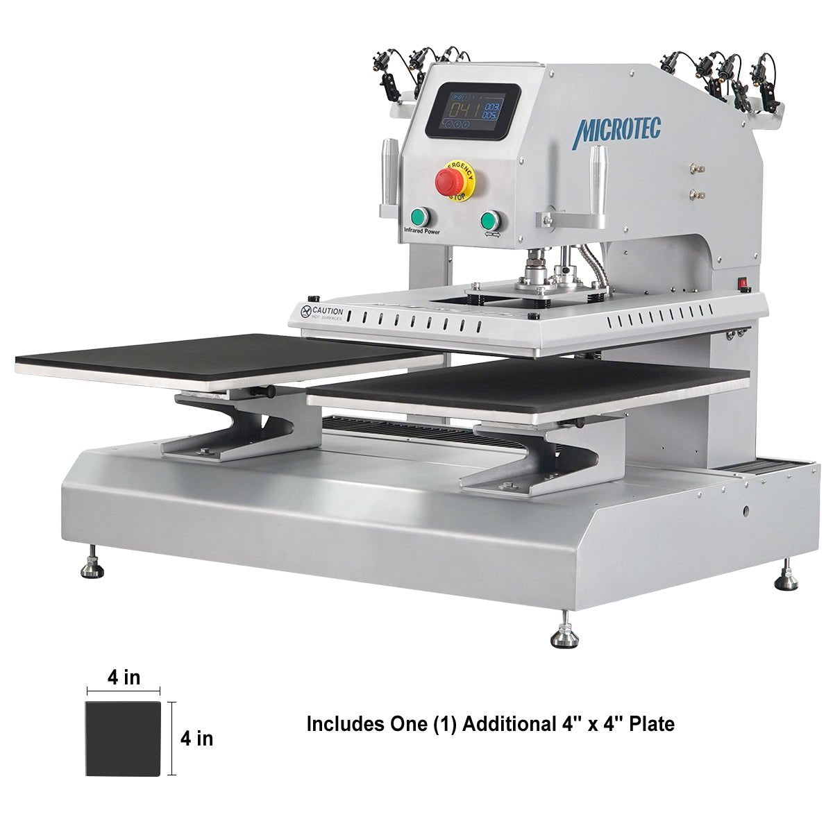 TITAN 16” x 24” Auto / Semi-Auto Dual Station Pneumatic Heat Press with Laser Alignment