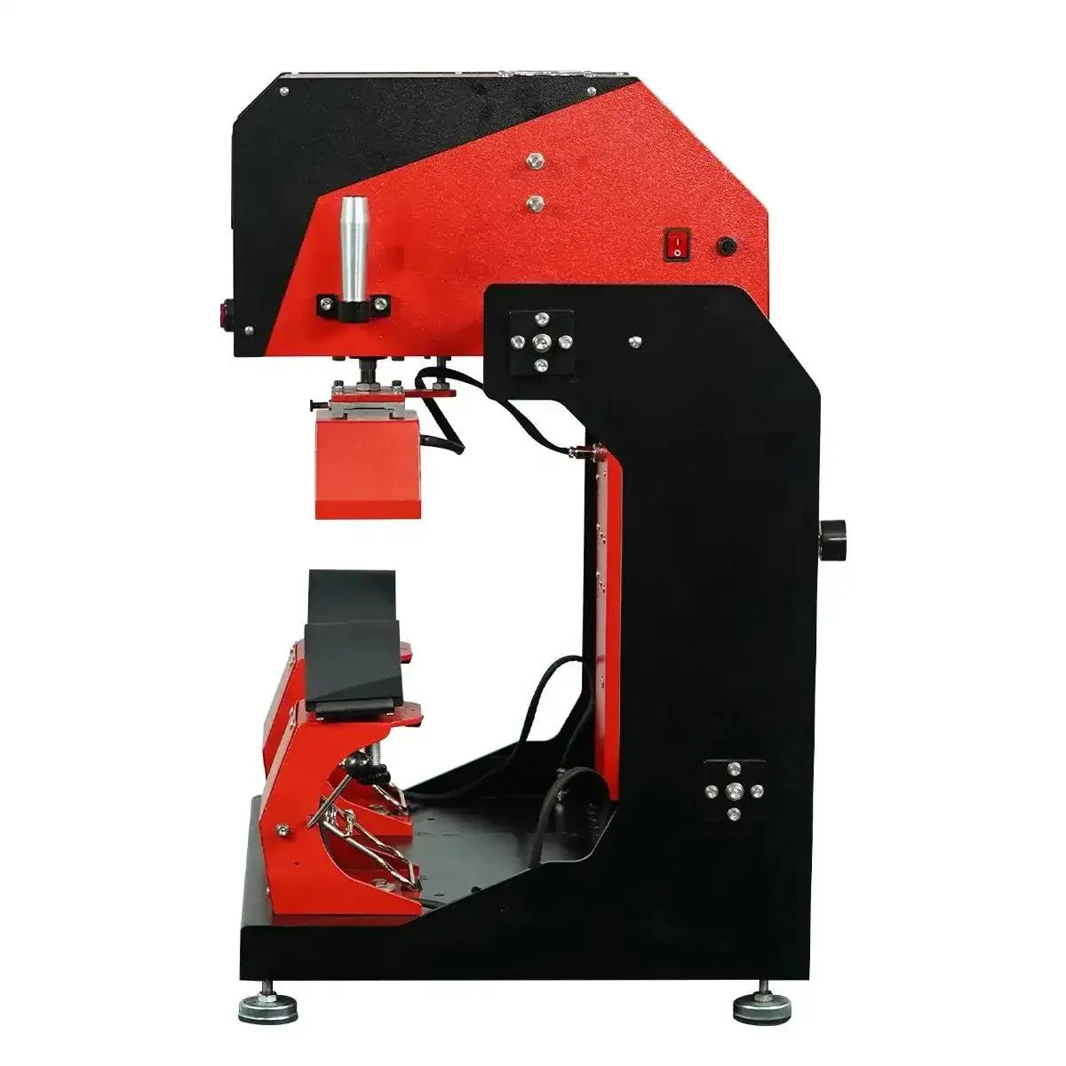 TITAN Double Station Dual Heat Pneumatic Cap & Label Combo Heat Press