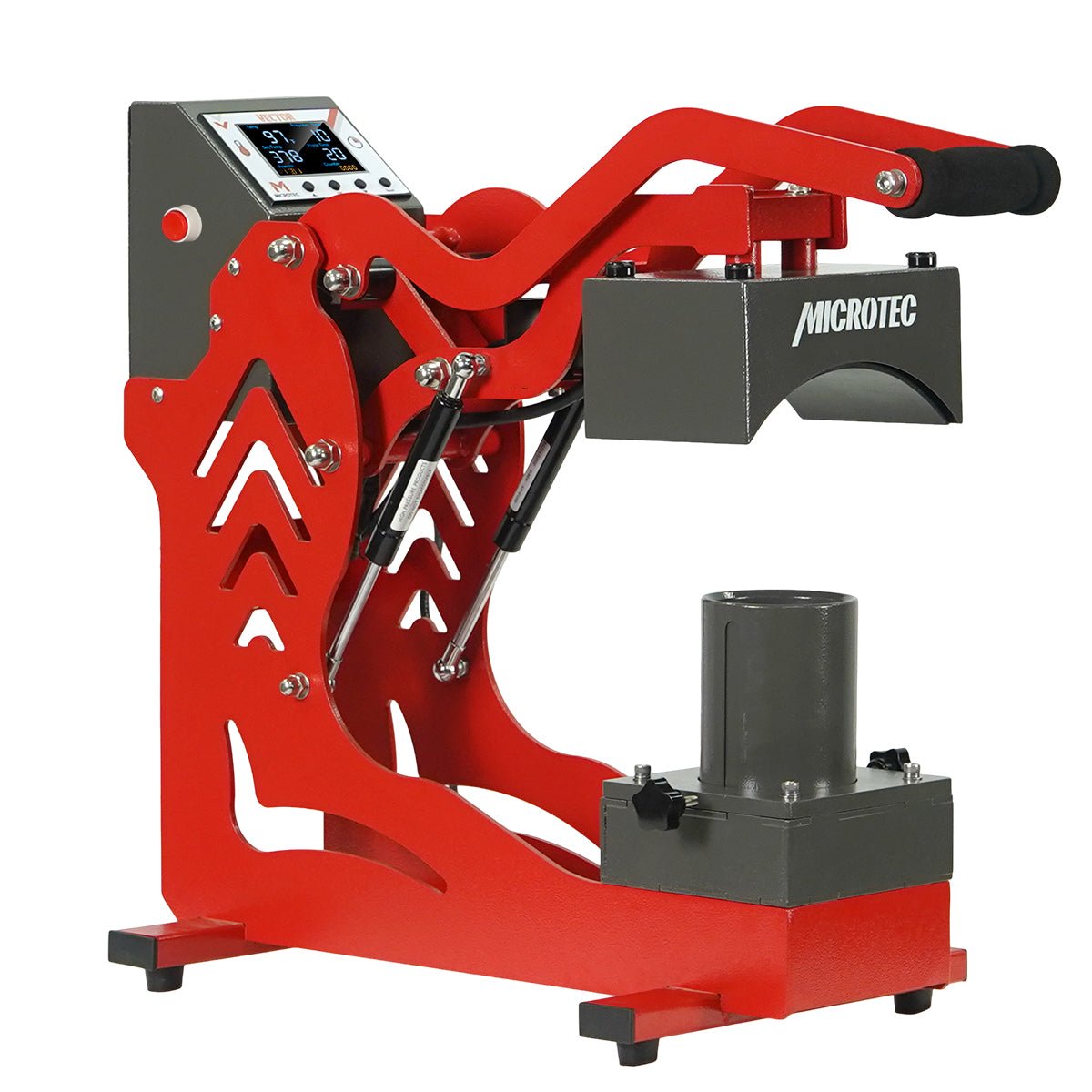 Vector Sports Ball Auto Open Heat Press
