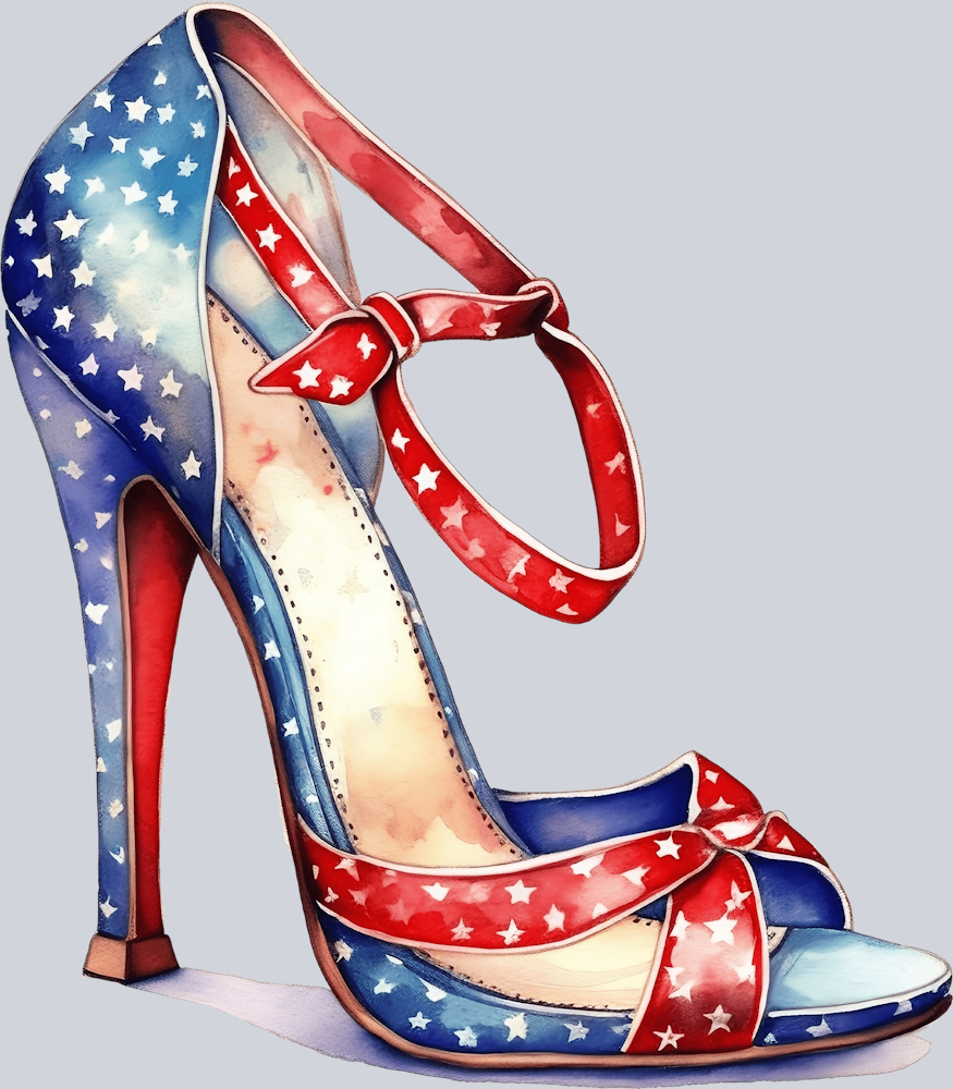 High Heels Patriotic 5 - STK02741
